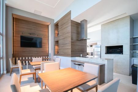 Apartamento para alugar com 38m², 1 quarto e 1 vaga Apartamento para alugar com 38m², 1 quarto e 1 vagaÁrea comum - Salão de festas