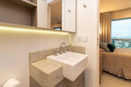 Apartamento para alugar com 38m², 1 quarto e 1 vaga Apartamento para alugar com 38m², 1 quarto e 1 vagaBanheiro