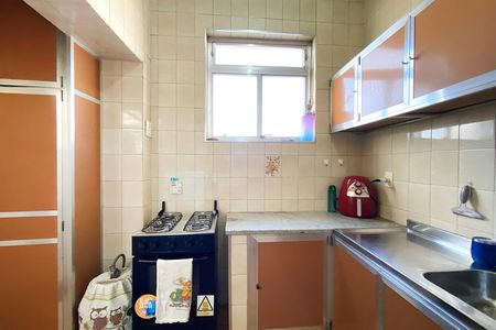 Cozinha de apartamento à venda com 3 quartos, 68m² em Santa Tereza, Belo Horizonte