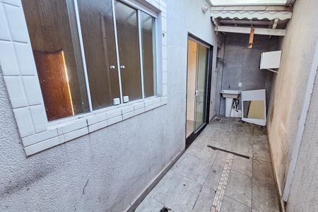 Quintal de casa de condomínio para alugar com 1 quarto, 60m² em Maracanã, Praia Grande