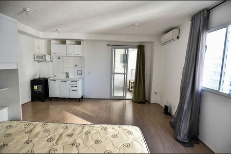 Studio para alugar com 33m², 1 quarto e sem vagaSala/Quarto