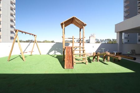 Área comum - Playground de apartamento para alugar com 2 quartos, 47m² em Novo Mundo, Uberlândia