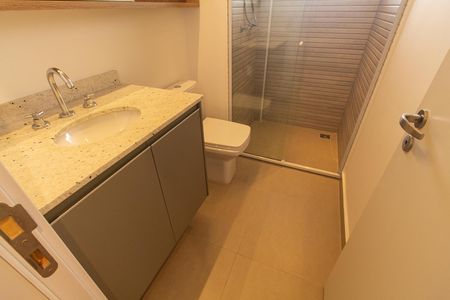 Banheiro da Suíte 1 de apartamento para alugar com 3 quartos, 100m² em Vila Mariana, São Paulo