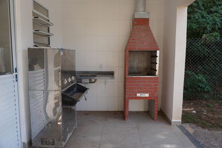 Área comum - Churrasqueira de apartamento para alugar com 2 quartos, 46m² em Jardim Vitória, Embu das Artes