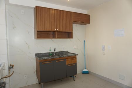 Cozinha de apartamento para alugar com 2 quartos, 46m² em Jardim Vitória, Embu das Artes