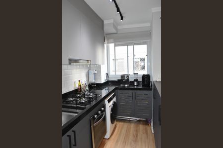 cozinha de apartamento à venda com 2 quartos, 46m² em Vila Joana, Jundiaí