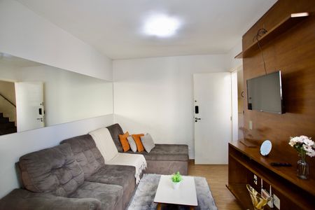 Sala de apartamento para alugar com 2 quartos, 52m² em Bernardo Monteiro, Contagem