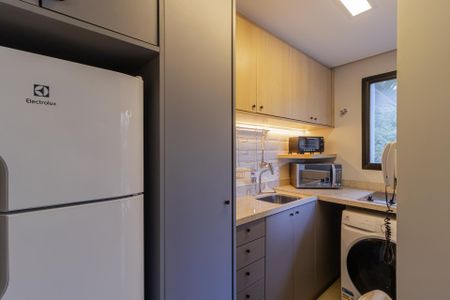 Apartamento para alugar com 47m², 1 quarto e 1 vaga Apartamento para alugar com 47m², 1 quarto e 1 vagaCozinha e Área de Serviço