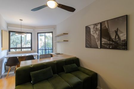 Apartamento para alugar com 47m², 1 quarto e 1 vaga Apartamento para alugar com 47m², 1 quarto e 1 vagaSala