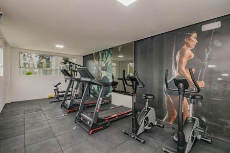 Área comum - Academia de apartamento à venda com 2 quartos, 52m² em Jardim Itu Planalto, Porto Alegre