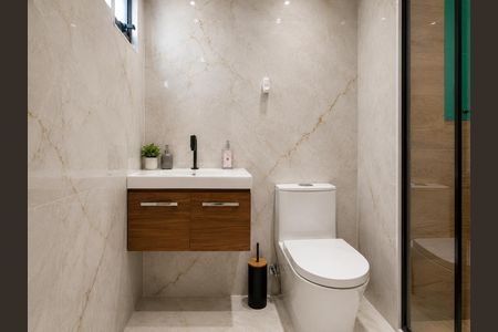 Apartamento à venda com 46m², 2 quartos e 1 vaga Apartamento à venda com 46m², 2 quartos e 1 vagaBanheiro