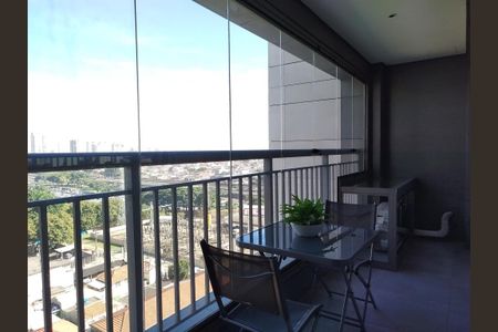 Varanda de kitnet/studio para alugar com 1 quarto, 37m² em Cidade Mãe do Céu, São Paulo