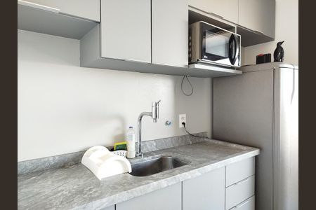 Cozinha de kitnet/studio para alugar com 1 quarto, 37m² em Cidade Mãe do Céu, São Paulo