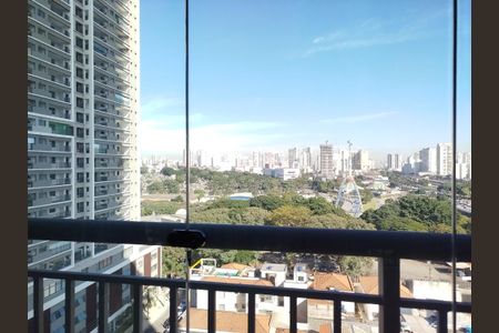 Varanda - vista de kitnet/studio para alugar com 1 quarto, 37m² em Cidade Mãe do Céu, São Paulo