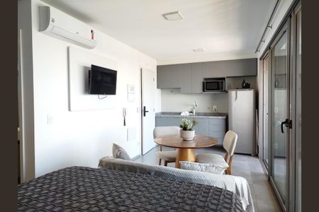 Studio para alugar com 37m², 1 quarto e 1 vaga Studio para alugar com 37m², 1 quarto e 1 vagaStudio mobiliado