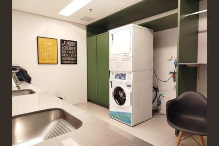 Studio para alugar com 37m², 1 quarto e 1 vaga Studio para alugar com 37m², 1 quarto e 1 vagaLavanderia