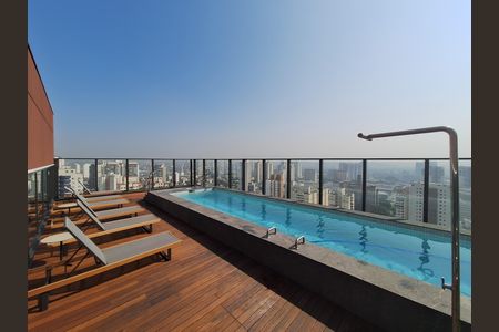 Apartamento para alugar com 27m², 1 quarto e sem vaga Apartamento para alugar com 27m², 1 quarto e sem vagaPiscina