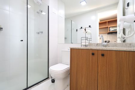 Apartamento para alugar com 27m², 1 quarto e sem vagaBanheiro 
