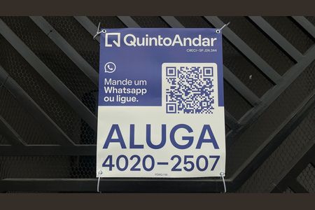 Placa FEWQ 748 de casa para alugar com 2 quartos, 68m² em Parque Paulistano, São Paulo