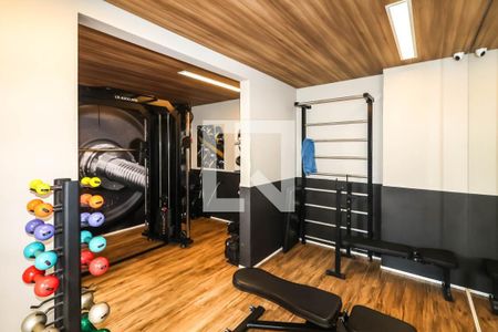 Apartamento à venda com 34m², 2 quartos e sem vaga Apartamento à venda com 34m², 2 quartos e sem vagaAcademia