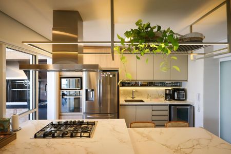 Apartamento à venda com 154m², 3 quartos e 3 vagas Apartamento à venda com 154m², 3 quartos e 3 vagasCozinha