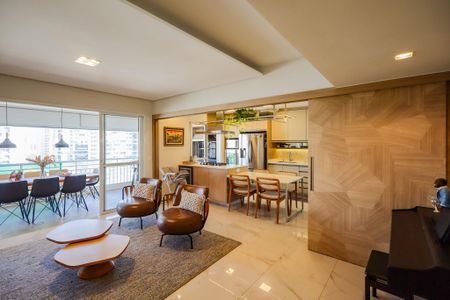 Apartamento à venda com 154m², 3 quartos e 3 vagas Apartamento à venda com 154m², 3 quartos e 3 vagasSala