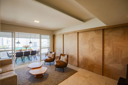 Apartamento à venda com 154m², 3 quartos e 3 vagas Apartamento à venda com 154m², 3 quartos e 3 vagasSala