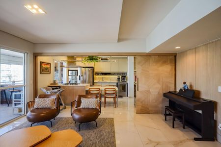 Apartamento à venda com 154m², 3 quartos e 3 vagas Apartamento à venda com 154m², 3 quartos e 3 vagasSala