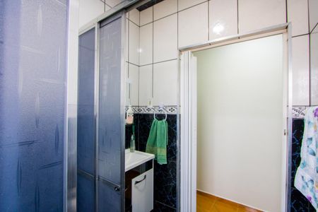 Banheiro de casa para alugar com 2 quartos, 135m² em Vila Junqueira, Santo André