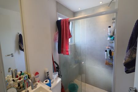 Apartamento para alugar com 123m², 3 quartos e 2 vagasBanheiro da Suíte 1 