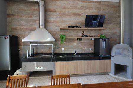 Apartamento para alugar com 123m², 3 quartos e 2 vagasÁrea comum - Churrasqueira