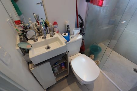 Apartamento para alugar com 123m², 3 quartos e 2 vagasBanheiro da Suíte 1