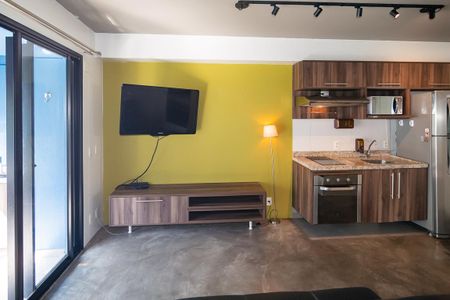 Studio para alugar com 38m², 1 quarto e 1 vaga