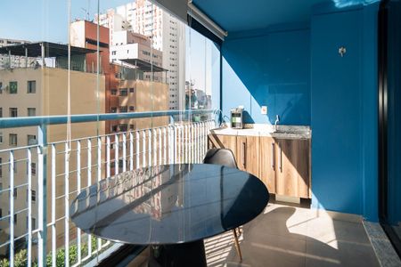 Studio para alugar com 38m², 1 quarto e 1 vaga