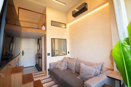 Sala de apartamento para alugar com 1 quarto, 31m² em Jardim das Acacias, São Paulo