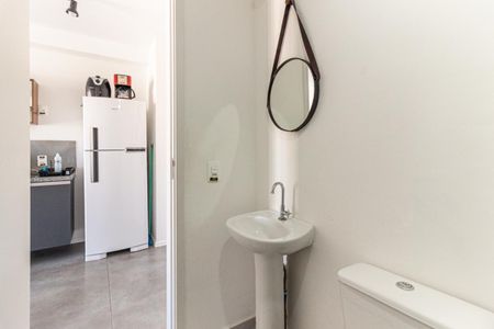 Studio à venda com 25m², 1 quarto e sem vaga Studio à venda com 25m², 1 quarto e sem vagaBanheiro