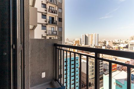 Varanda da Sala de kitnet/studio à venda com 1 quarto, 25m² em Centro Histórico de São Paulo, São Paulo