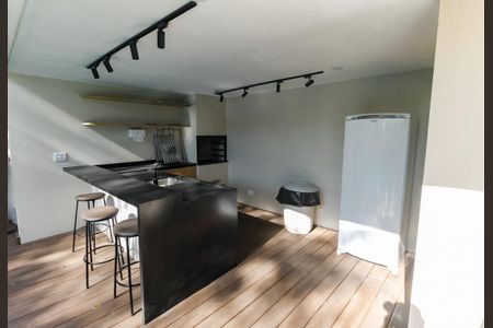 Área comum - Churrasqueira de apartamento para alugar com 1 quarto, 37m² em Paraíso do Morumbi, São Paulo