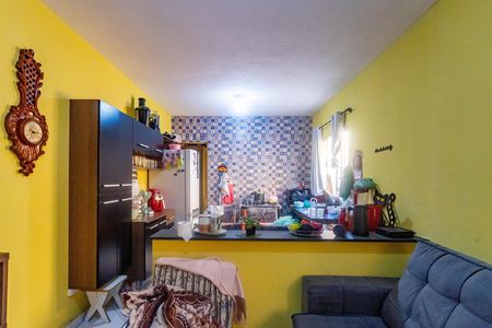 Casa 1 - sala  de casa à venda com 3 quartos, 480m² em Jardim Bandeirantes, Diadema