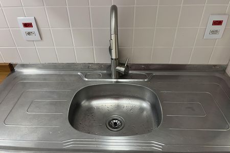 Studio para alugar com 28m², 1 quarto e 1 vaga Studio para alugar com 28m², 1 quarto e 1 vagaCozinha e Área de Serviço