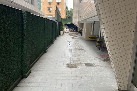 Área comum de kitnet/studio para alugar com 1 quarto, 28m² em José Menino, Santos