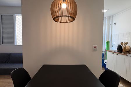 Cozinha e Área de Serviço de apartamento para alugar com 1 quarto, 28m² em José Menino, Santos