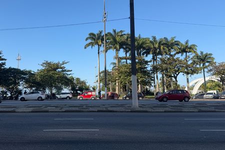 Vista da Rua de apartamento para alugar com 1 quarto, 28m² em José Menino, Santos