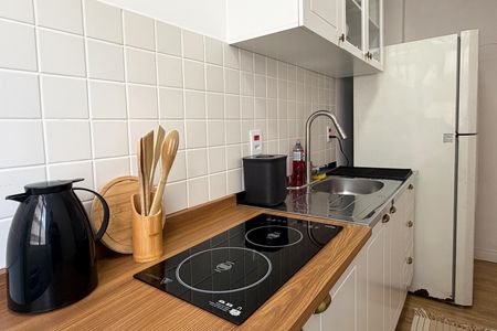 Apartamento para alugar com 28m², 1 quarto e 1 vagaCozinha e Área de Serviço