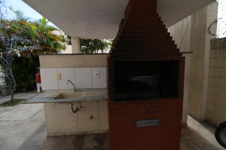 Área comum - Churrasqueira de apartamento para alugar com 3 quartos, 41m² em Jardim América, Rio de Janeiro