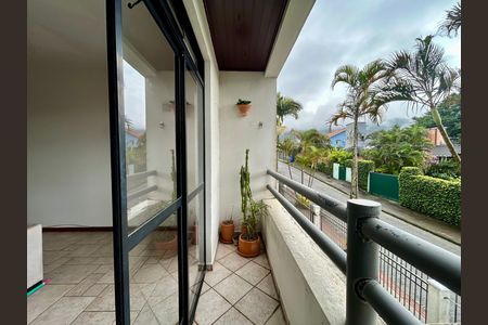 Varanda da Sala de apartamento para alugar com 3 quartos, 96m² em Lagoa da Conceição, Florianópolis
