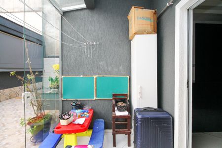 Casa de condomínio para alugar com 120m², 3 quartos e 2 vagas Casa de condomínio para alugar com 120m², 3 quartos e 2 vagasVaranda Sala de Jantar