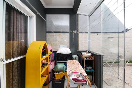 Casa de condomínio para alugar com 120m², 3 quartos e 2 vagas Casa de condomínio para alugar com 120m², 3 quartos e 2 vagasVaranda Sala de Jantar