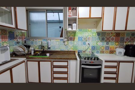 Cozinha  de apartamento à venda com 3 quartos, 125m² em Osvaldo Cruz, São Caetano do Sul