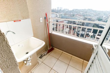 Área de Serviço de apartamento para alugar com 2 quartos, 43m² em Jardim Record, Taboão da Serra